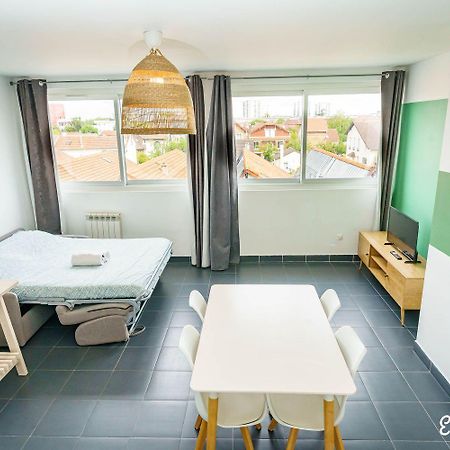 Escale-Marne Fr - 201 - Free Parking - Free Luggage Storage - All Equipped - Linen Included - Washing Machine - Luxury Emma Mattress 160X200 - 10Mn Walk Metro 8 - Rer A - Panoramic View - From 1 To 6 Guests เมซง-อัลฟอร์ ภายนอก รูปภาพ