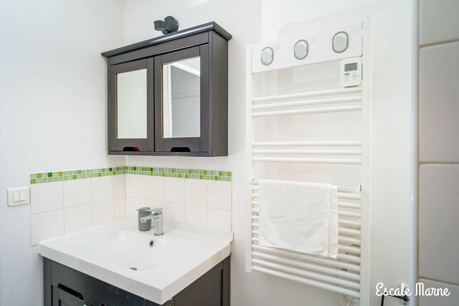 Escale-Marne Fr - 201 - Free Parking - Free Luggage Storage - All Equipped - Linen Included - Washing Machine - Luxury Emma Mattress 160X200 - 10Mn Walk Metro 8 - Rer A - Panoramic View - From 1 To 6 Guests เมซง-อัลฟอร์ ภายนอก รูปภาพ