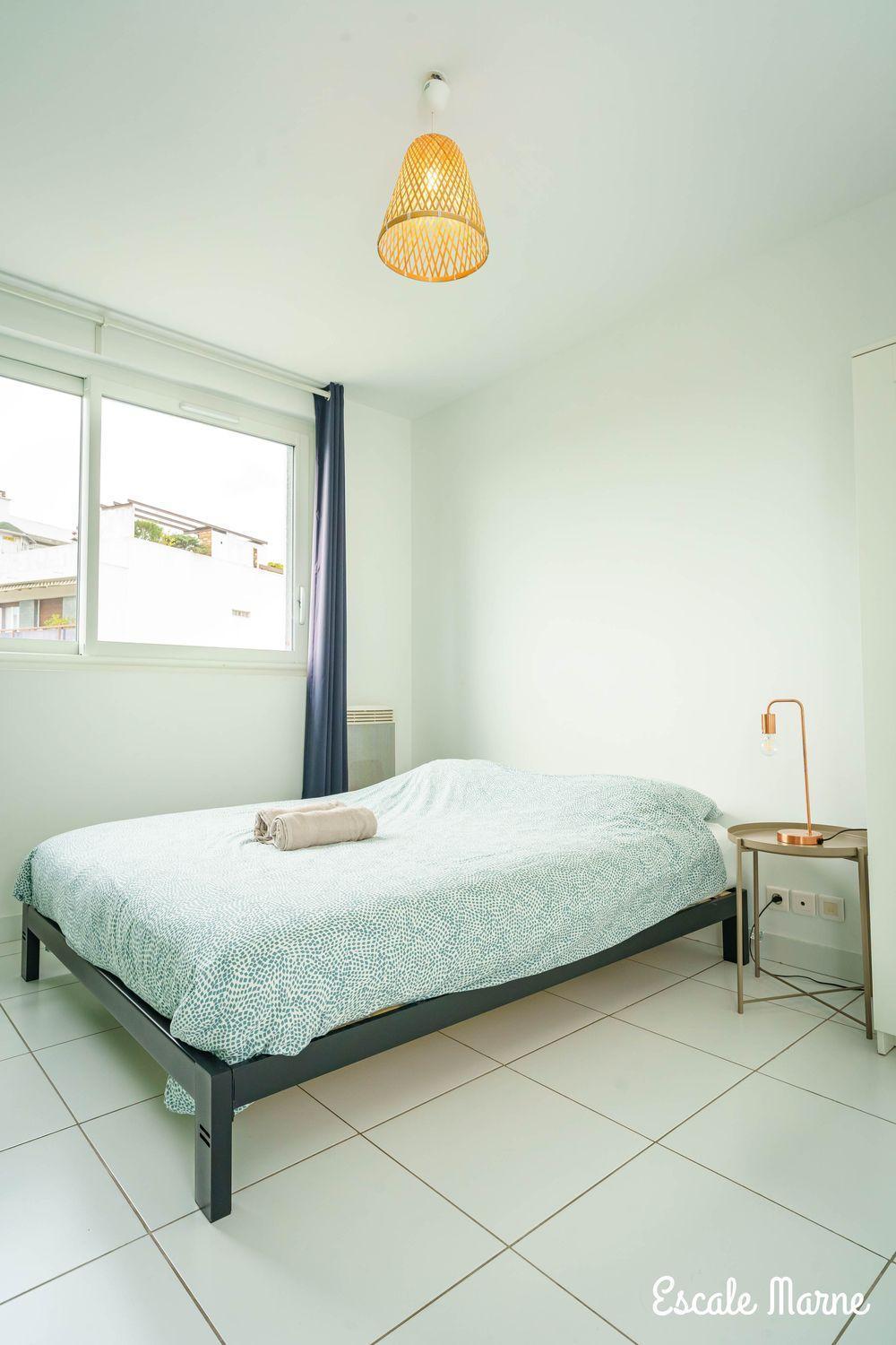 Escale-Marne Fr - 201 - Free Parking - Free Luggage Storage - All Equipped - Linen Included - Washing Machine - Luxury Emma Mattress 160X200 - 10Mn Walk Metro 8 - Rer A - Panoramic View - From 1 To 6 Guests เมซง-อัลฟอร์ ภายนอก รูปภาพ