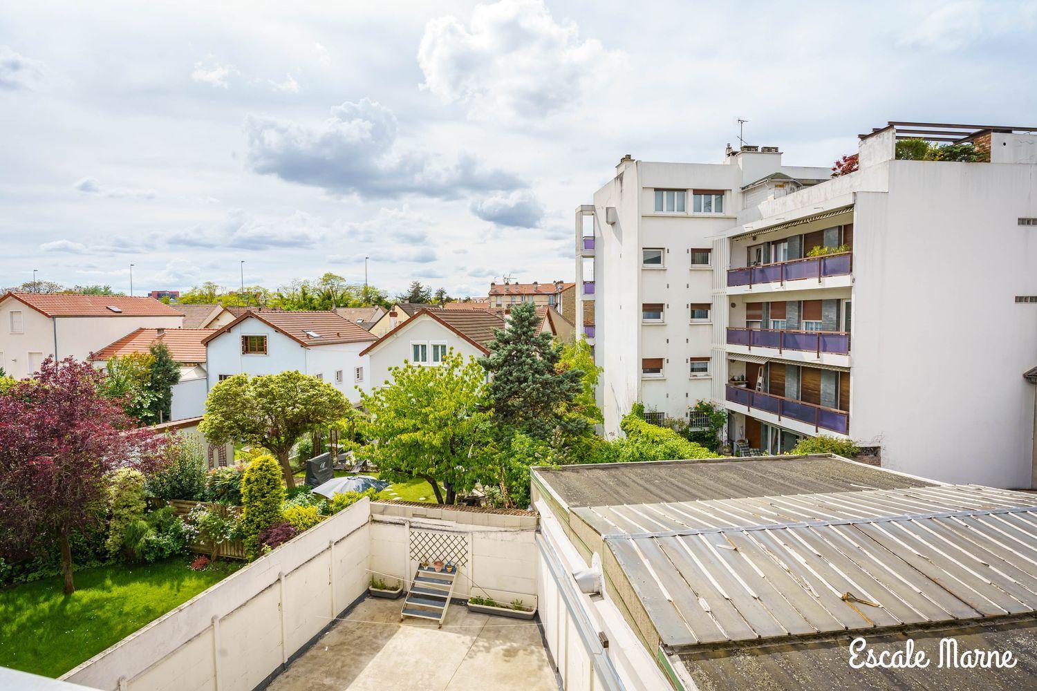 Escale-Marne Fr - 201 - Free Parking - Free Luggage Storage - All Equipped - Linen Included - Washing Machine - Luxury Emma Mattress 160X200 - 10Mn Walk Metro 8 - Rer A - Panoramic View - From 1 To 6 Guests เมซง-อัลฟอร์ ภายนอก รูปภาพ